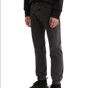 Men's Levis 501 Joggers Black Size  29x32